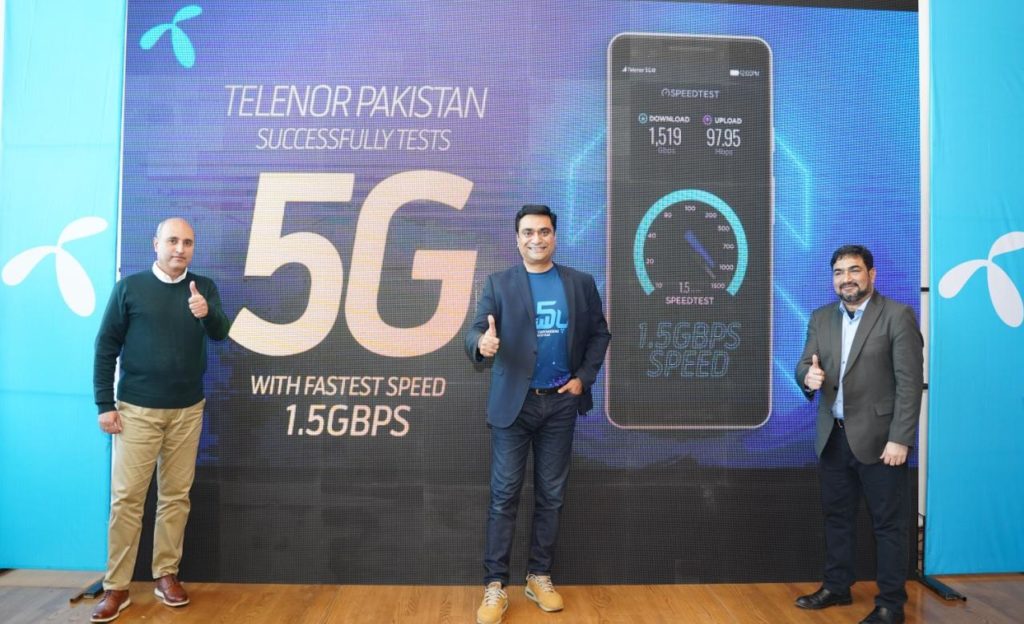 Telenor Conducts Successful 5G Trials in Pakistan