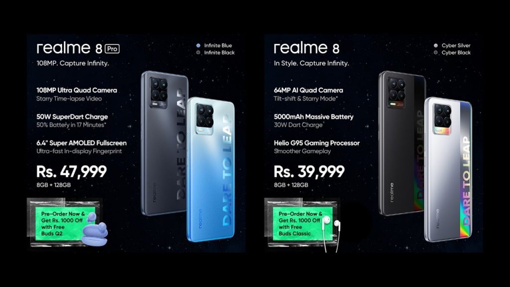 Realme 8 Series Arrives in Pakistan with 108MP Ultra Quad Camera &#038; Smart AIoT Products