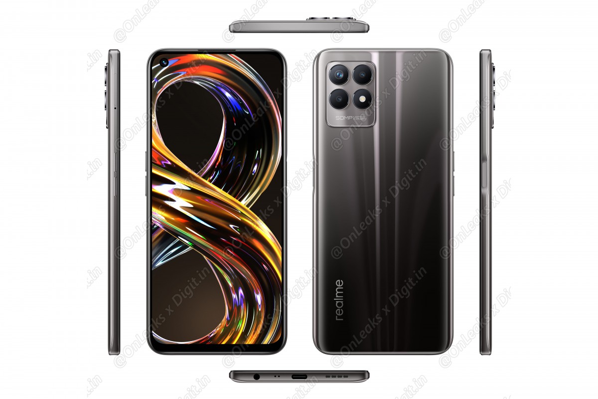 Realme 8i Shows Up in Official Looking 3D Images