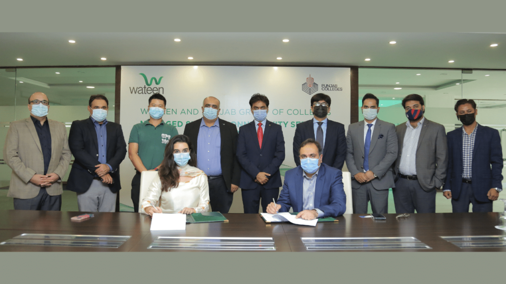 Wateen Telecom Partners with Punjab Group of Colleges to Provide Managed SD-WAN Connectivity Services