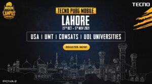 TECNO POVA 2  PUBG Campus Championship to Continue in Lahore