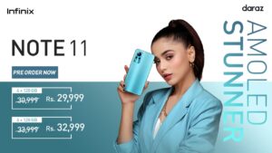 Infinix NOTE 11, the first and sleekest AMOLED display under Rs 30,000!