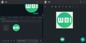 WhatsApp Web Gets a Built-in Custom Sticker Maker
