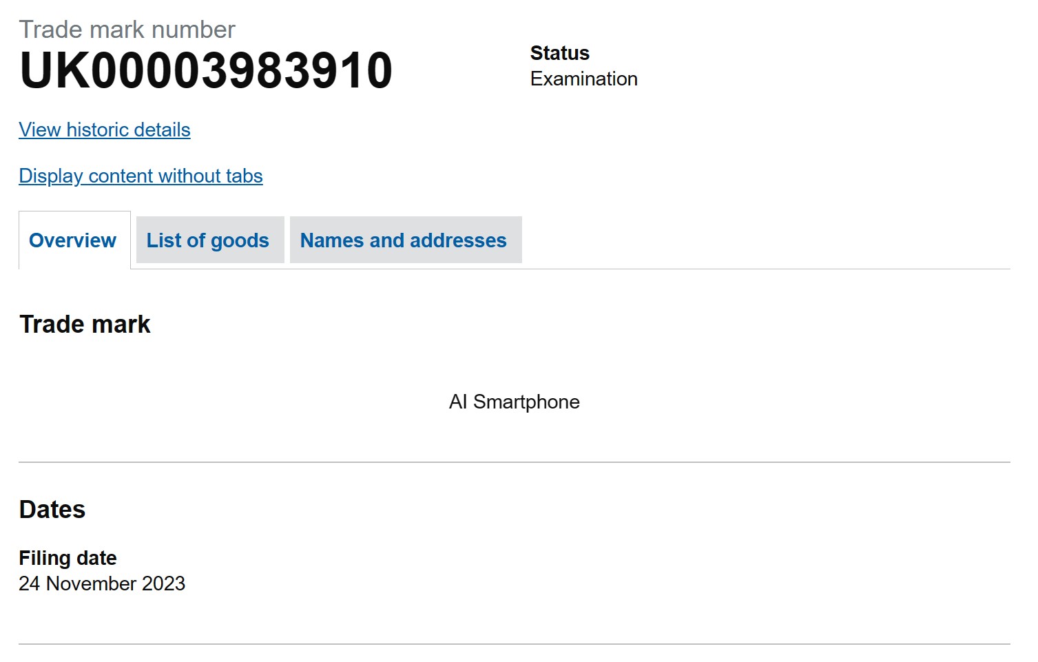 Samsung Registers Galaxy S24 as an “AI Phone”