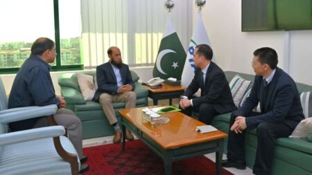 Mr. Huo Junli, CEO ZONG, Visits Chairman PTA to Discuss the Future of Telecom in Pakistan